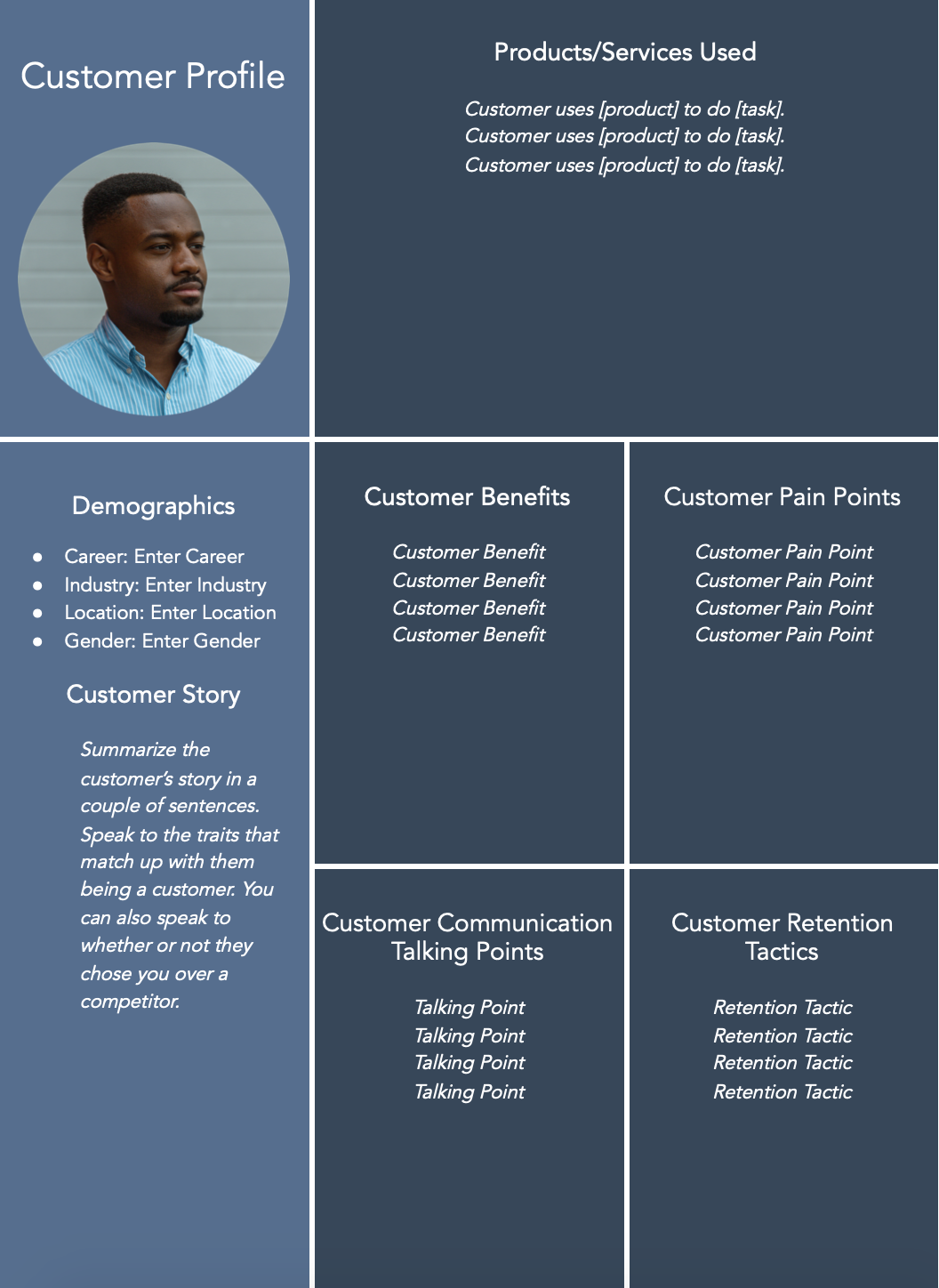8 Free Customer Profile Templates | Download Your Copy