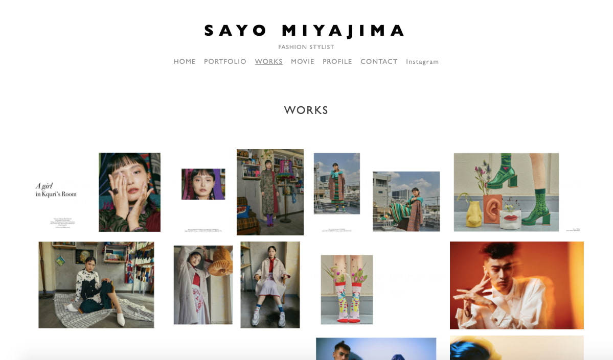 online portfolio: Portfoliobox portfolio