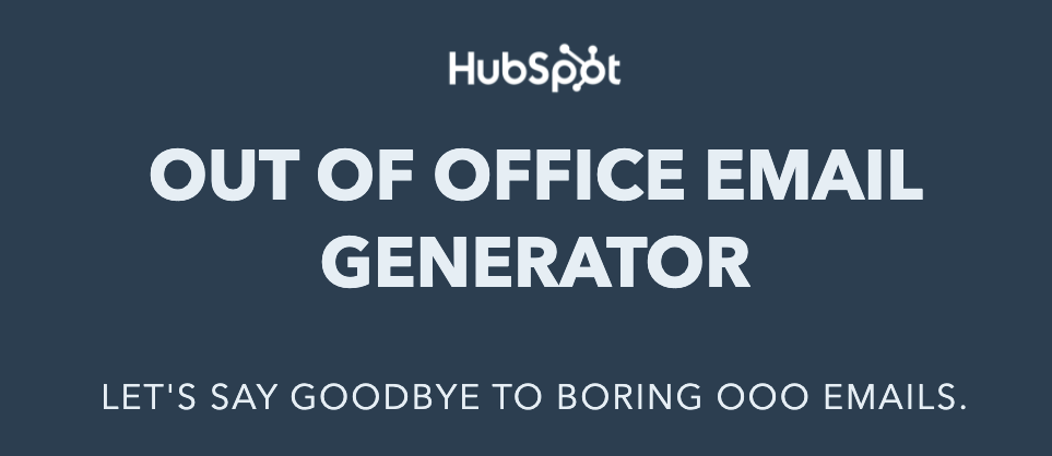The Wacky & Weird Out-of-Office Email Template Collection