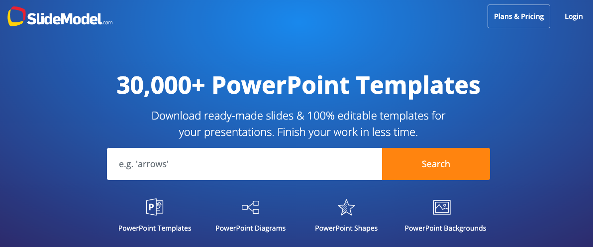 best presentation software: slidemodel