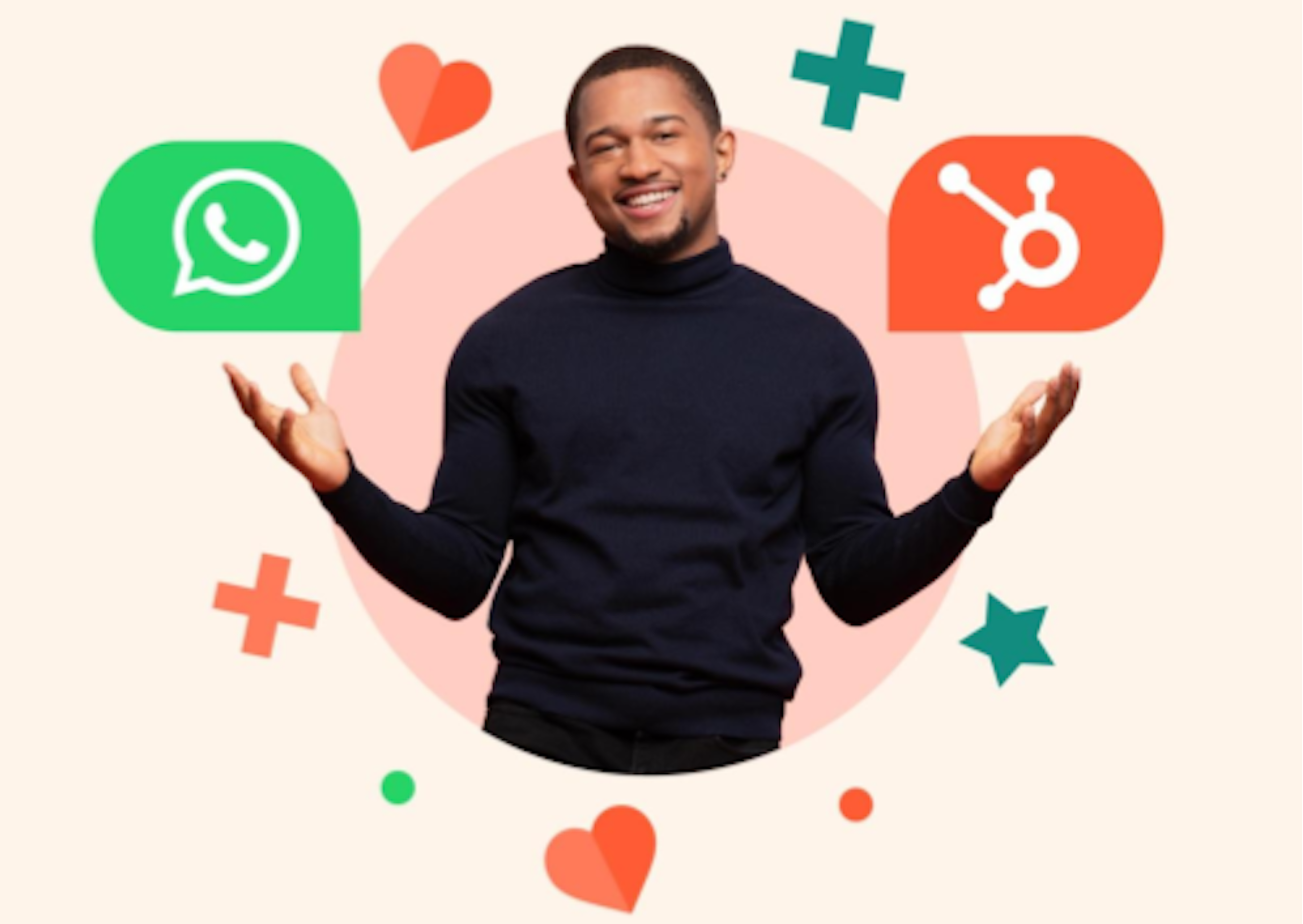HubSpot anuncia que sua integração com o WhatsApp está disponível para ajudar os clientes a formar conexões profundas