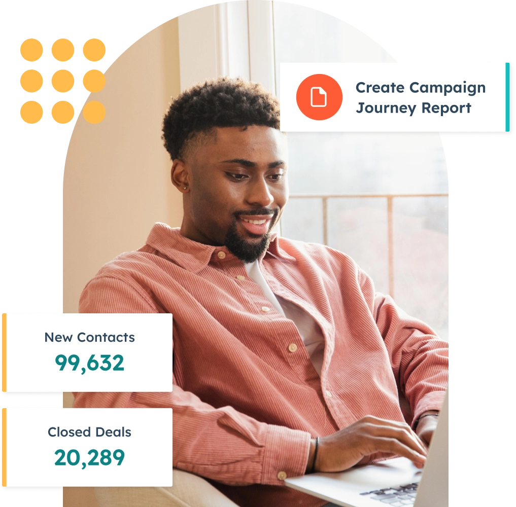 See what's working with campaign journey reports