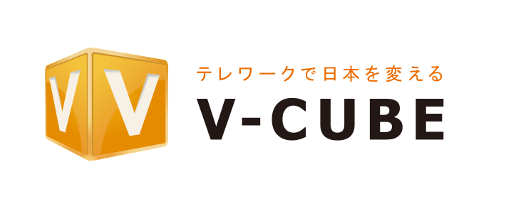 CMS Hubをご利用：v-cubeのロゴ