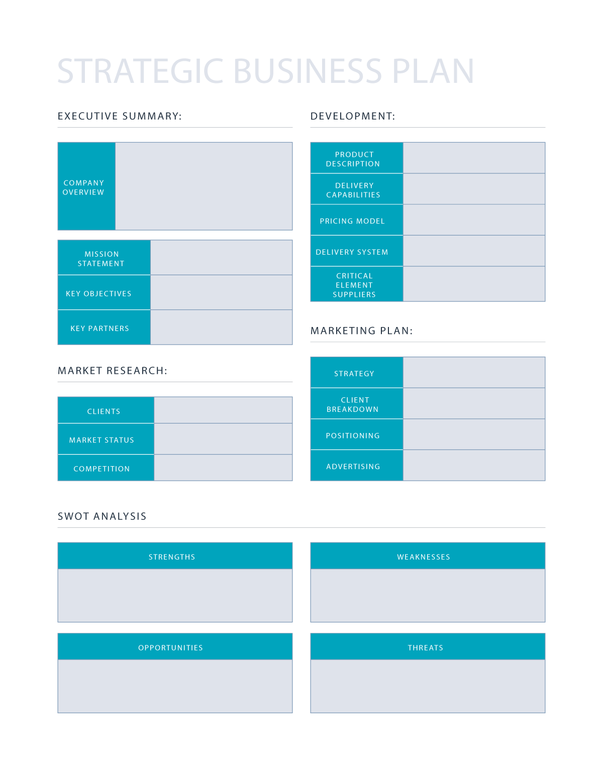 7 Free Business Plans Templates Examples HubSpot