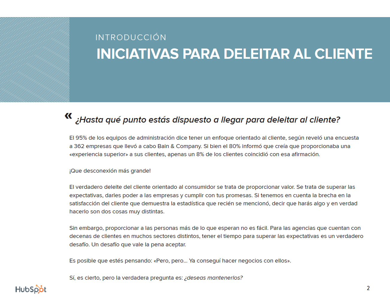 Cómo deleitar a tus clientes e incrementar la lealtad y felicidad