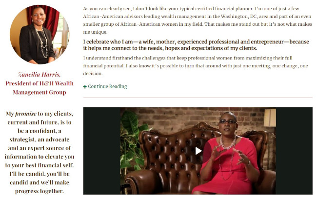 h&h wealth company description