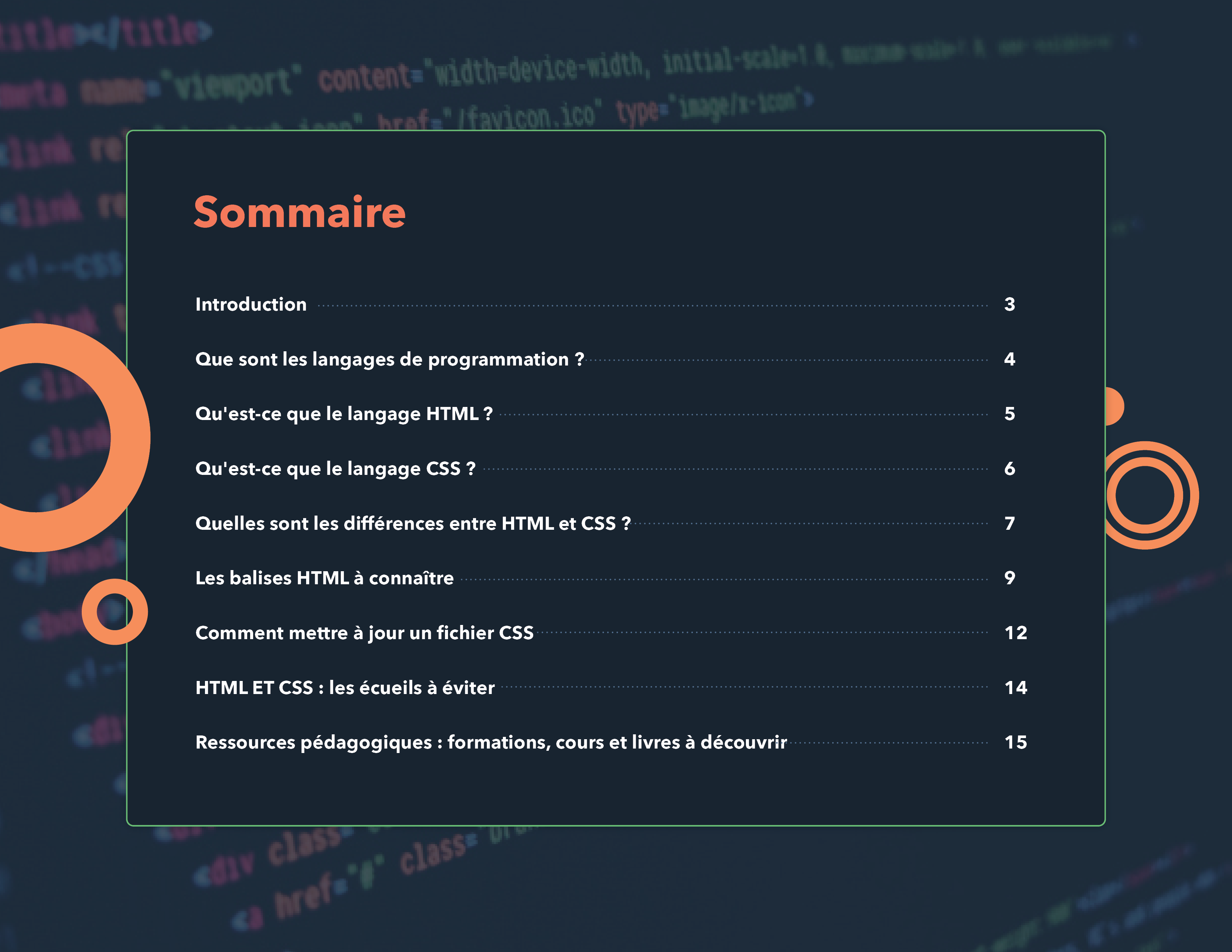 Sommaire