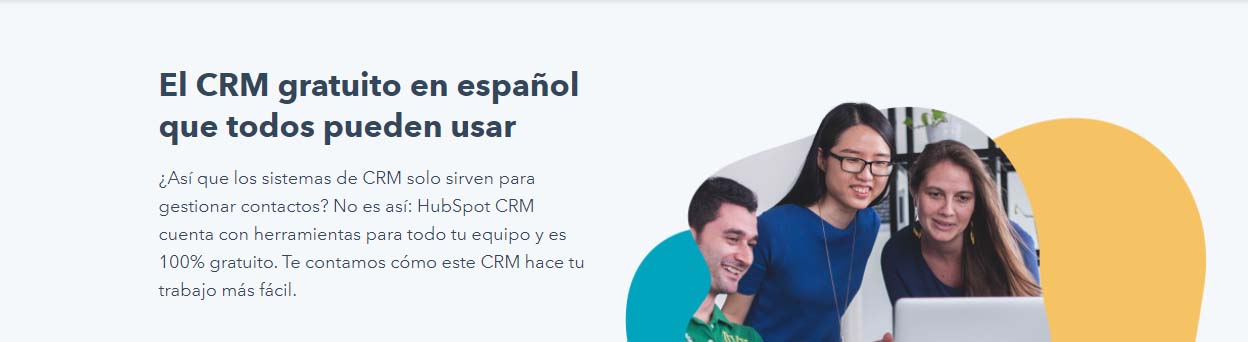 Mejores CRM cloud: HubSpot