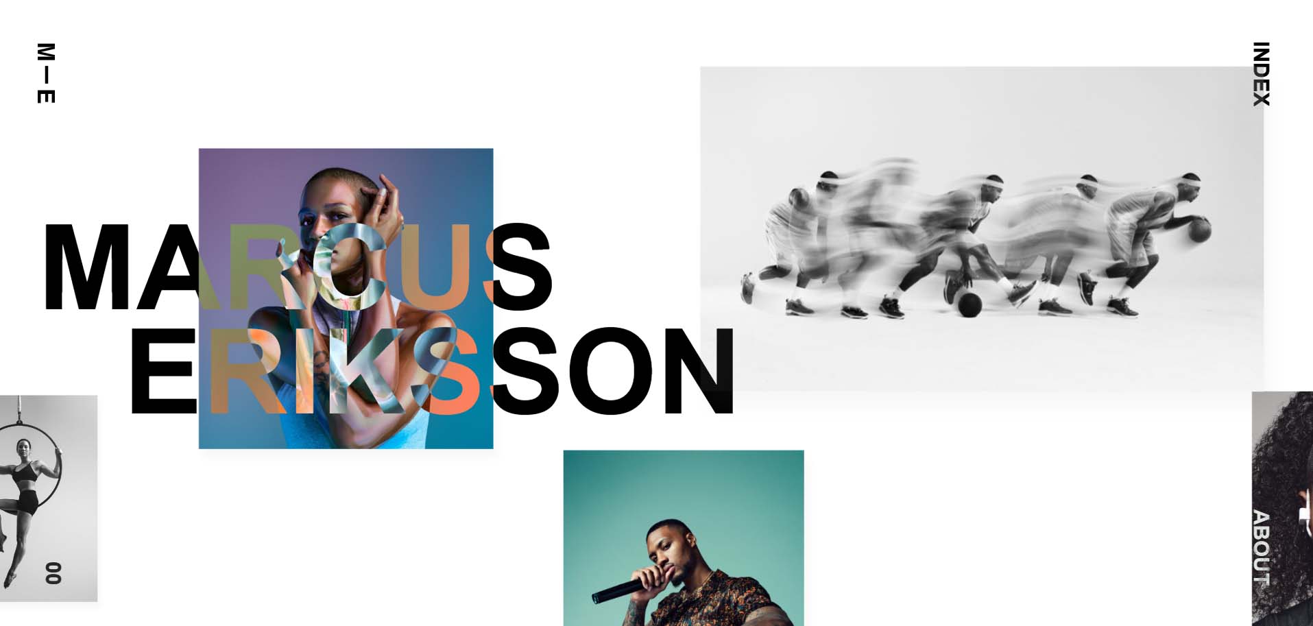 Combinación de colores web: tendencia de efectos y transparencias