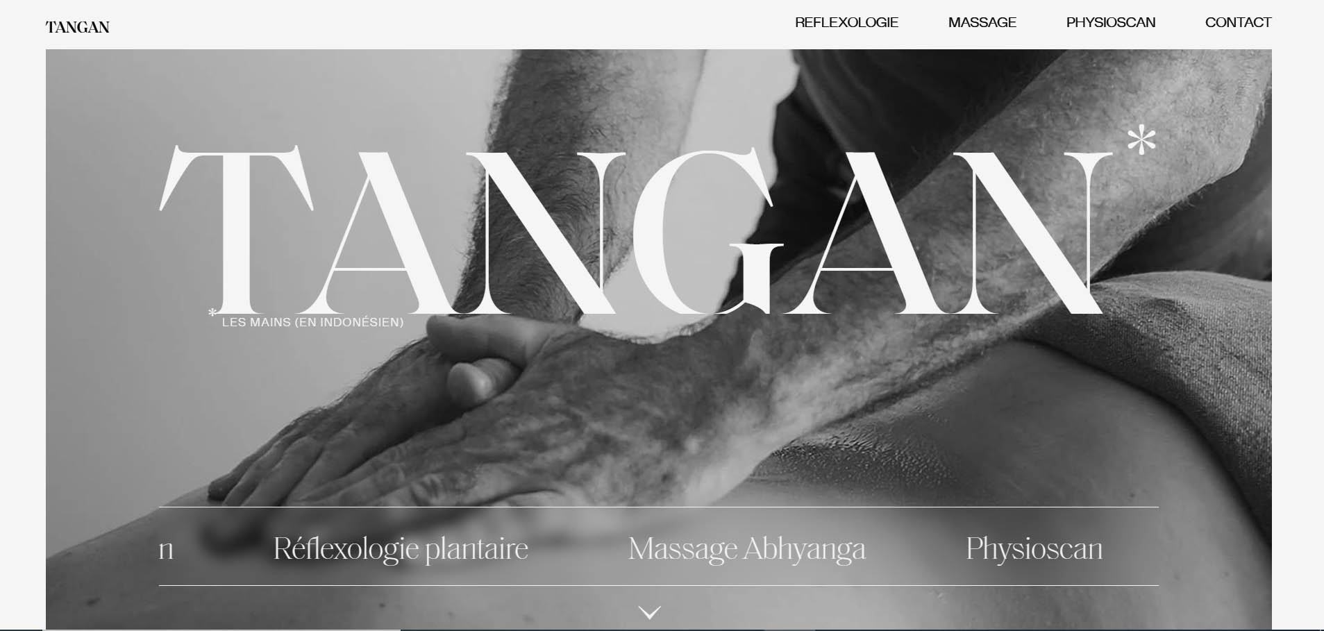 Combinación de colores web: tendencia minimalista