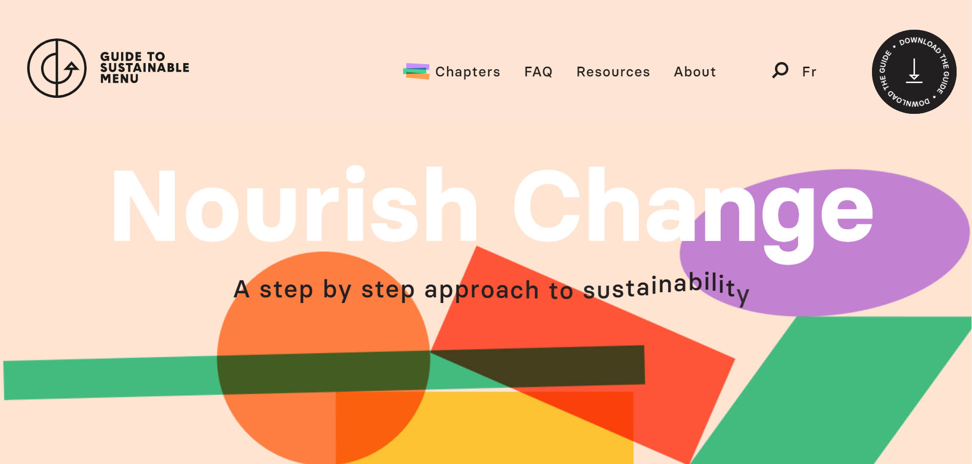Combinación de colores web: tendencia de colores llamativos