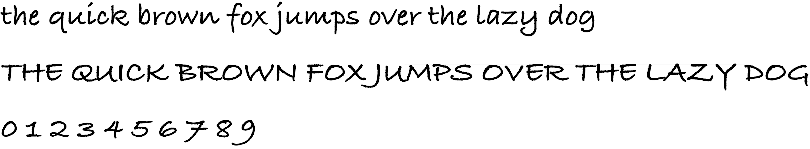 Ejemplos de fuentes HTML seguras para web: Bradley Hand