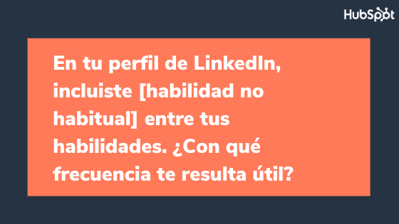 Ejemplos de frases de rapport