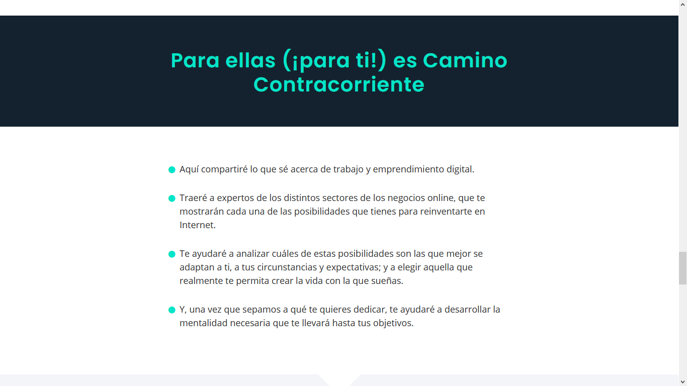 Nombres de blogs creativos: Camino Contracorriente