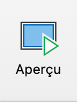 Icone aperçu sur PowerPoint
