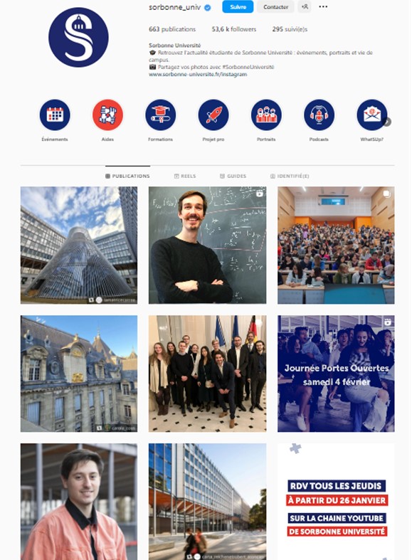 Marketing en ligne de la Sorbonne
