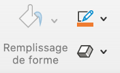 Remplir des formes - PowerPoint