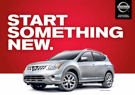 exemple branding nissan