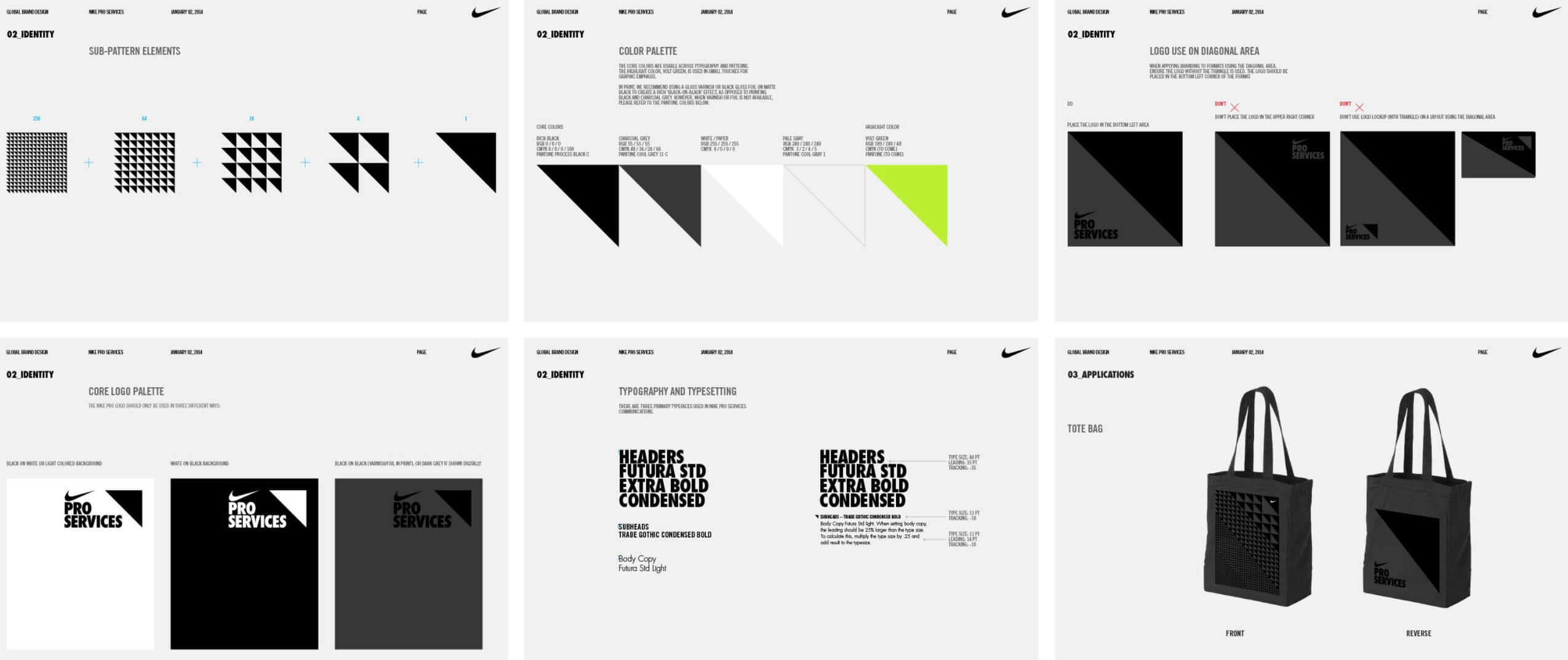 Ejemplo de identidad de marca: Nike