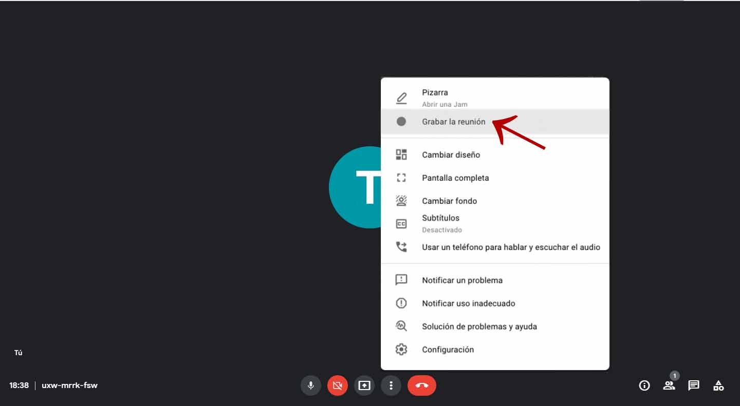 Cómo grabar una videollamada con Google Meet paso a paso