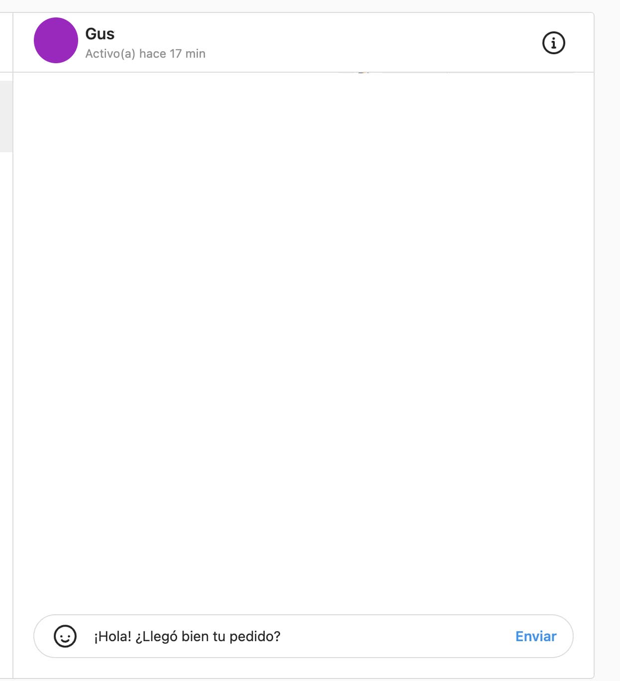 Instagram web: enviar mensaje