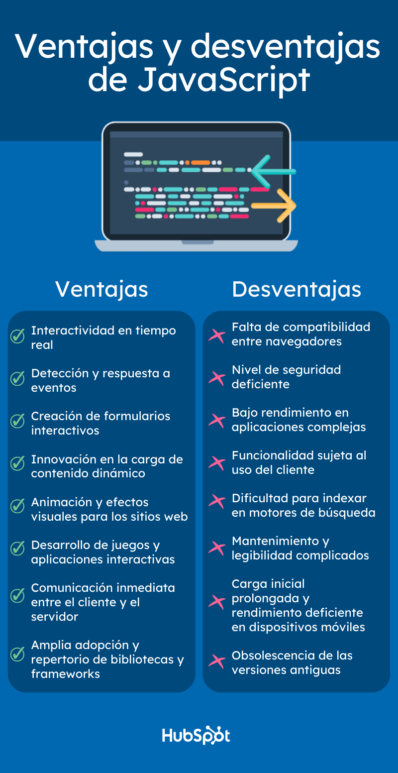Ventajas y desventajas de JavaScript: conoce sus pros y contras