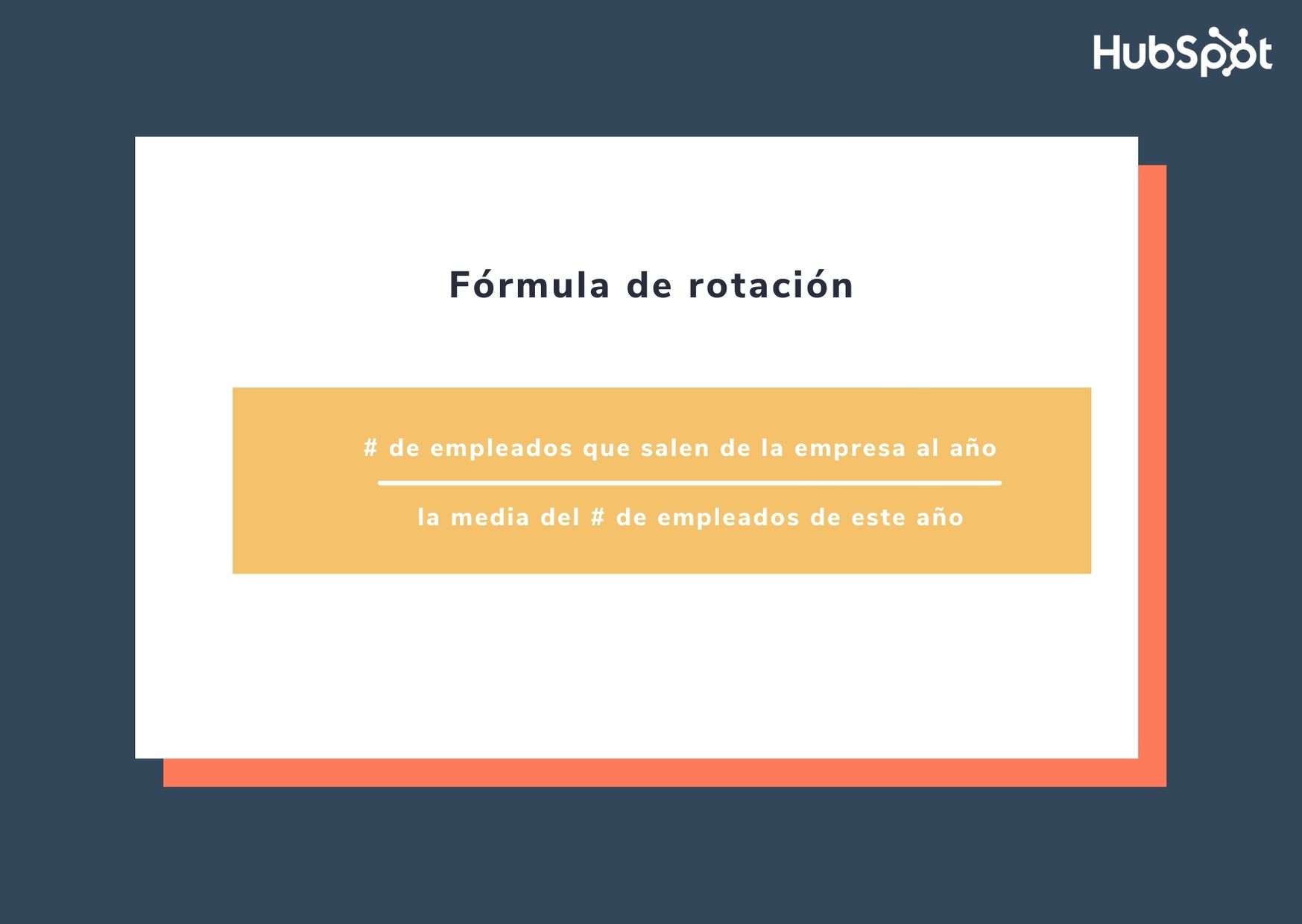 Fórmula de rotación de empleados