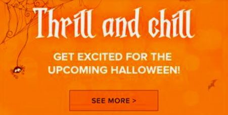 newsletter d'halloween