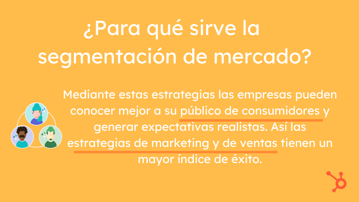 Para qué sirve la segmentación de mercado