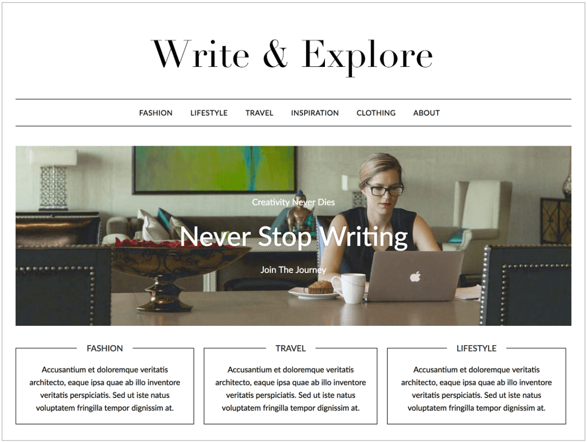 Tema de Wordpress MinimalistBlogger