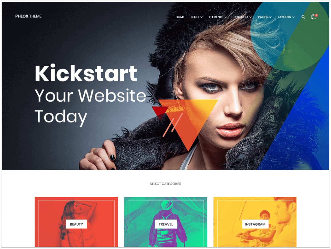 Tema de Wordpress Phlox