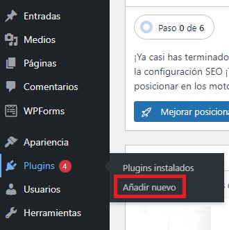 Cómo hacer un sitemap de WordPress: agregar plugin