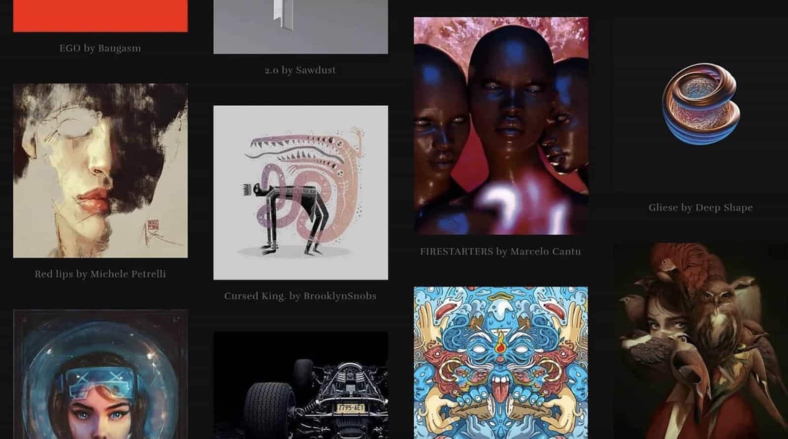 Ejemplo de sitios web que utilizan grid CSS: R64X