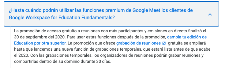 Temas de las redes sociales: uso de Google Workspace for Education