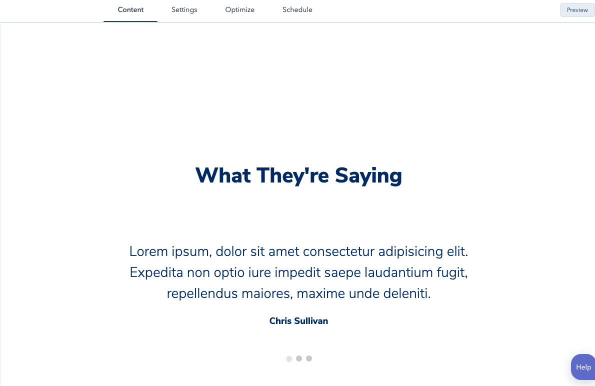 page editor add reusable section UI page editor add reusable section UI