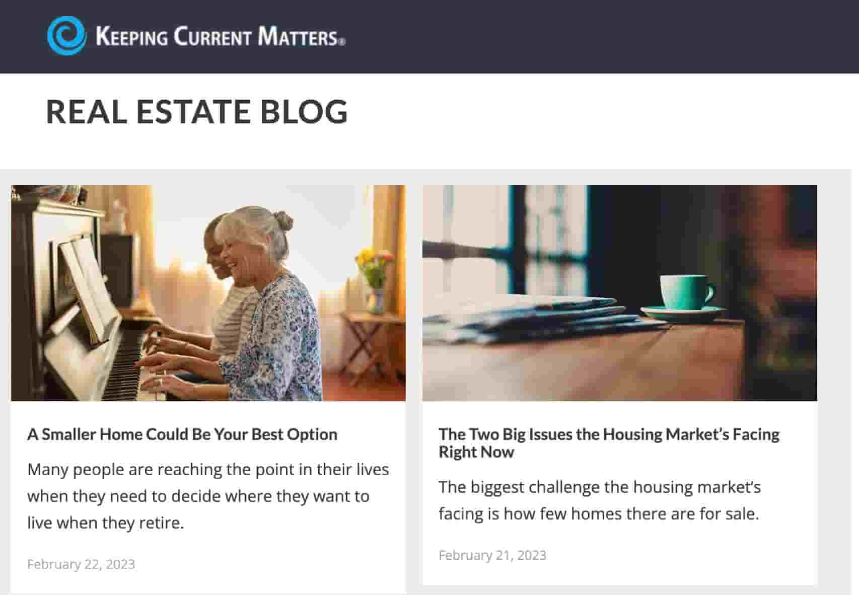 Blogs To The Real Estate Industry