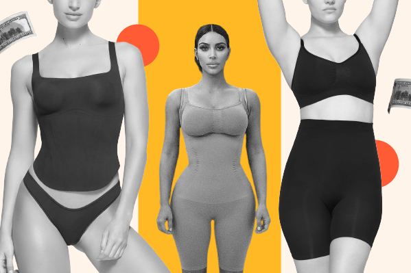 skims low back shapewear on mid size｜TikTok Search