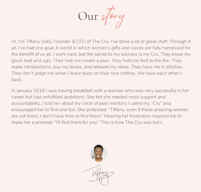 the cru's company profile