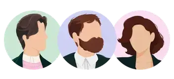 Avatars for three buyer personas you can make with HubSpot's Make My Persona tool