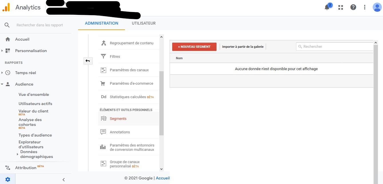 segments google analytics